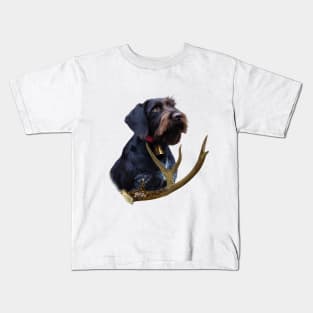 German Wirehaired Pointer Kids T-Shirt